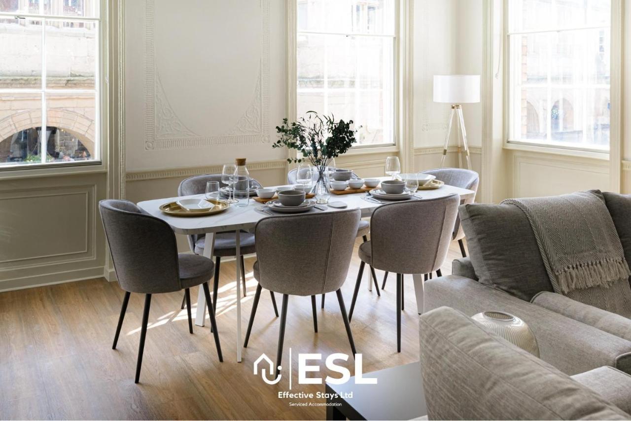 Most Central Luxury Grade 2 Listed Apartment Overlooking Shrewsbury Square - Free Parking Exterior photo