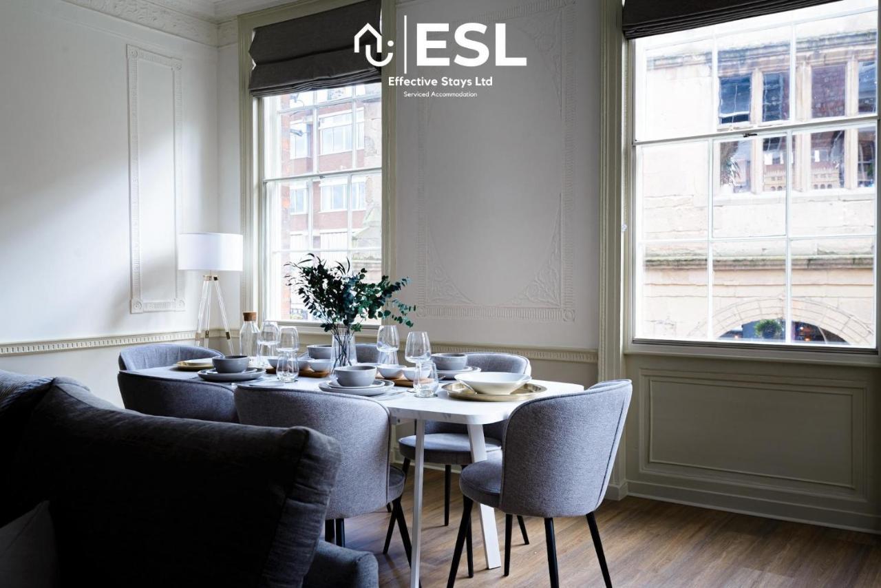 Most Central Luxury Grade 2 Listed Apartment Overlooking Shrewsbury Square - Free Parking Exterior photo